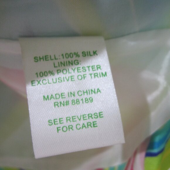 Lilly Pulitzer 4 Saemus Silk Beaded Tunic Dress RARE - Picture 5 of 8